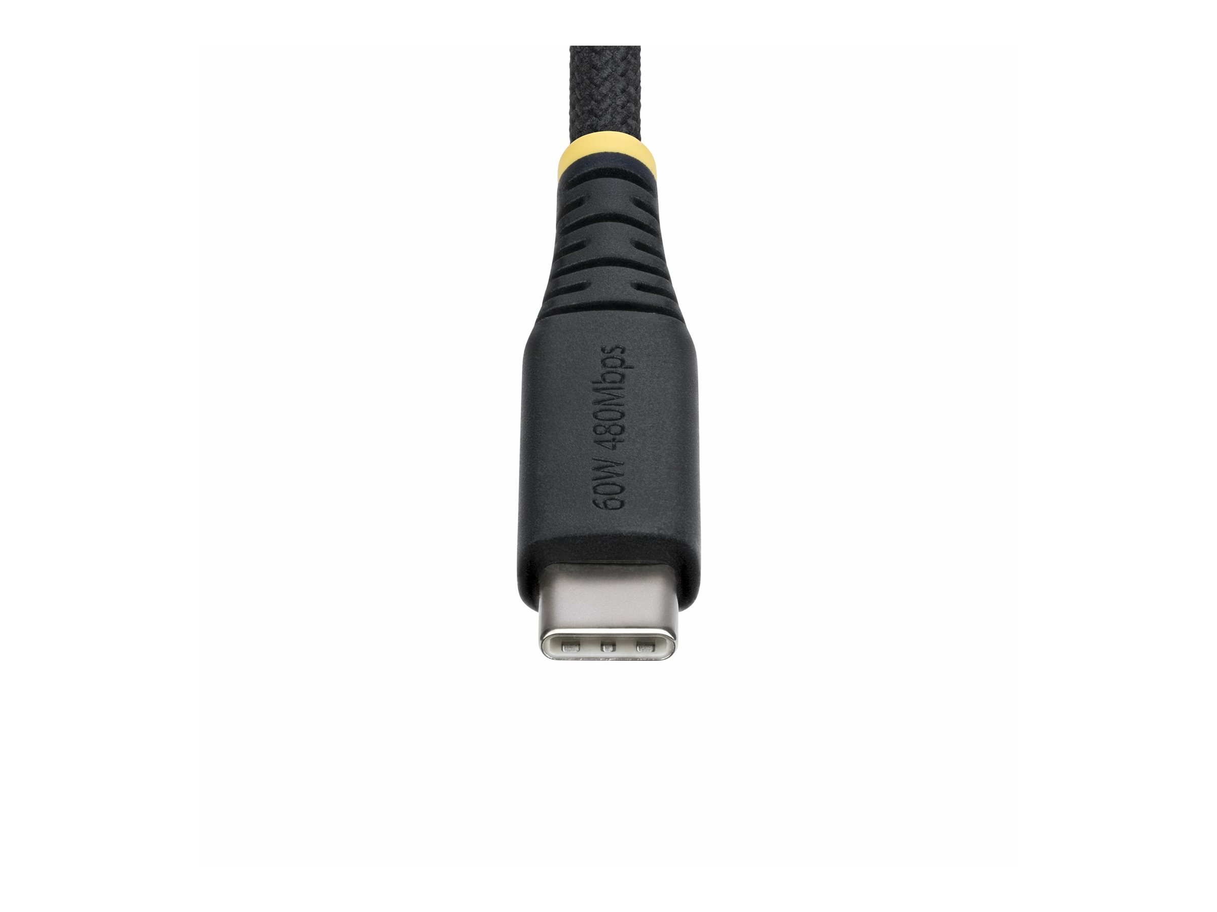 StarTech.com USB 2.0 USB Type-C kabel 15cm Sort