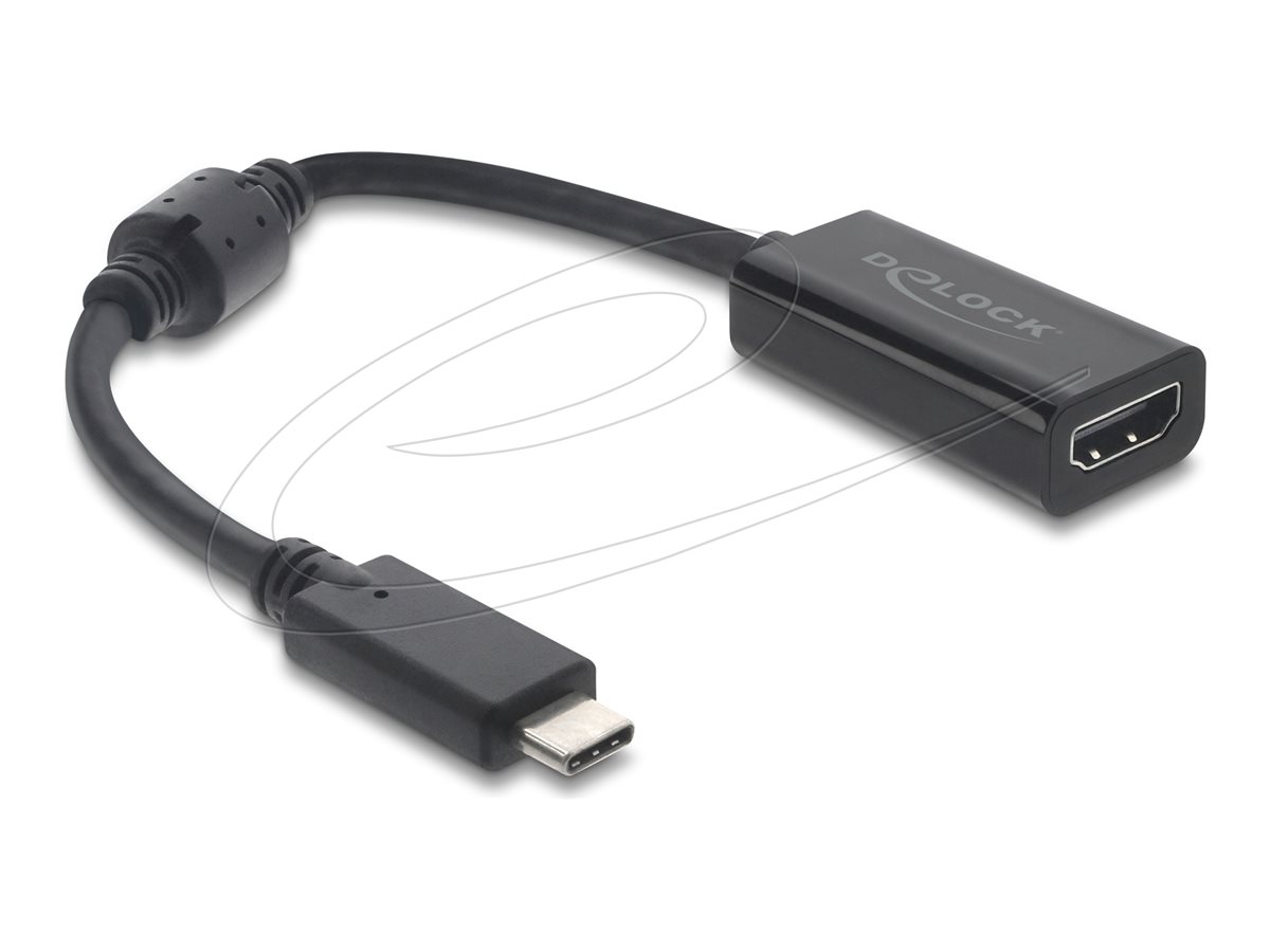 Delock Videoadapterkabel Sort