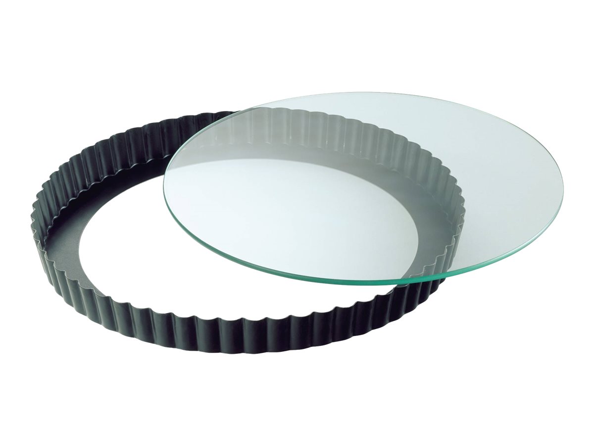 Kaiser La Forme Quiche mold Sort Transparent