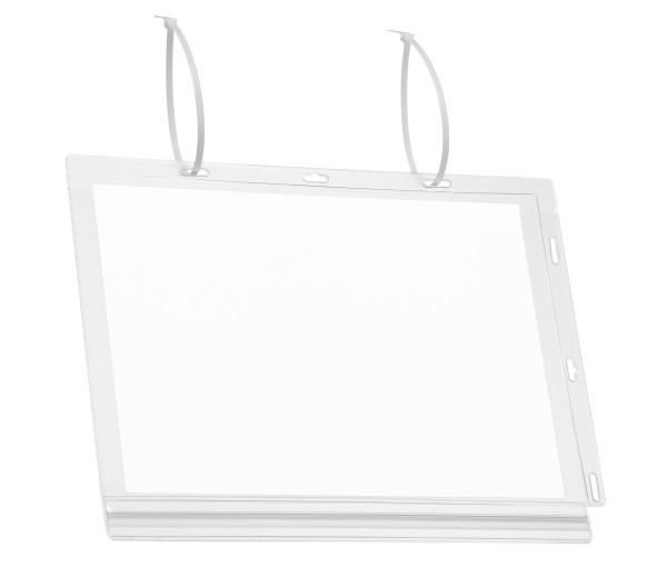 Durable Water-resistant pocket A4 with cable ties
