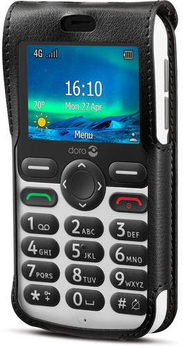 Doro 8390 Beskyttelsescover Sort