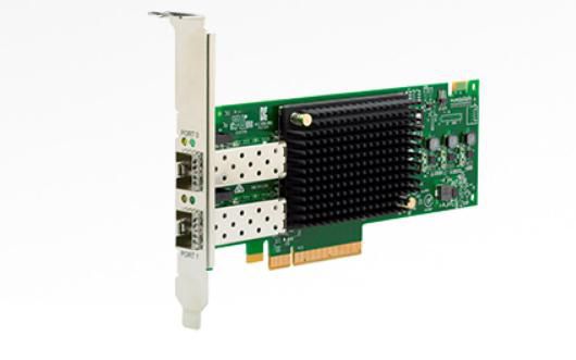 Fujitsu Emulex XE501 - Dual port 16 Gbit, PCIe 3.0 x8, 8GT/s, LC