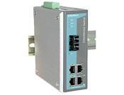 Moxa EDS-305-M-SC, Fast Ethernet, 4 x RJ-45, MDI/MDI-X, 1 x 100BaseFX, SC, multi-mode