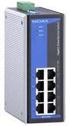 Moxa Unmanaged full Gigabit Ethernet switch with 8x 10/100/1000BaseT(X) ports, 0 - 60°C