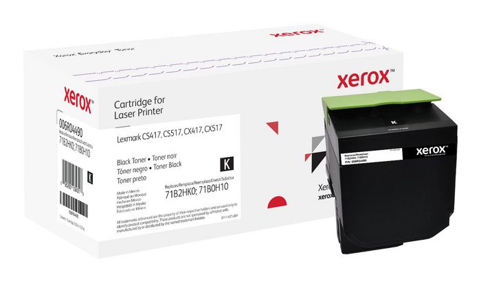 Xerox Everyday Black Toner Compatible With Lexmark 71B2Hk0; 71B0H10, High Yield