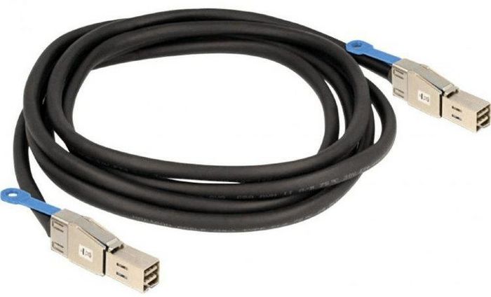 Lenovo SFF to SFF, 12 Gbit/s, 30 AWG, MiniSAS-HD, 0.5m, Black