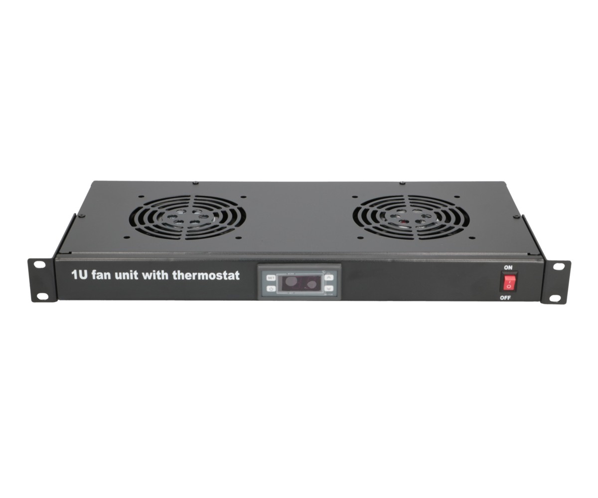 EXTRALINK 19 RACK MOUNT FAN PANEL (2 FANS)