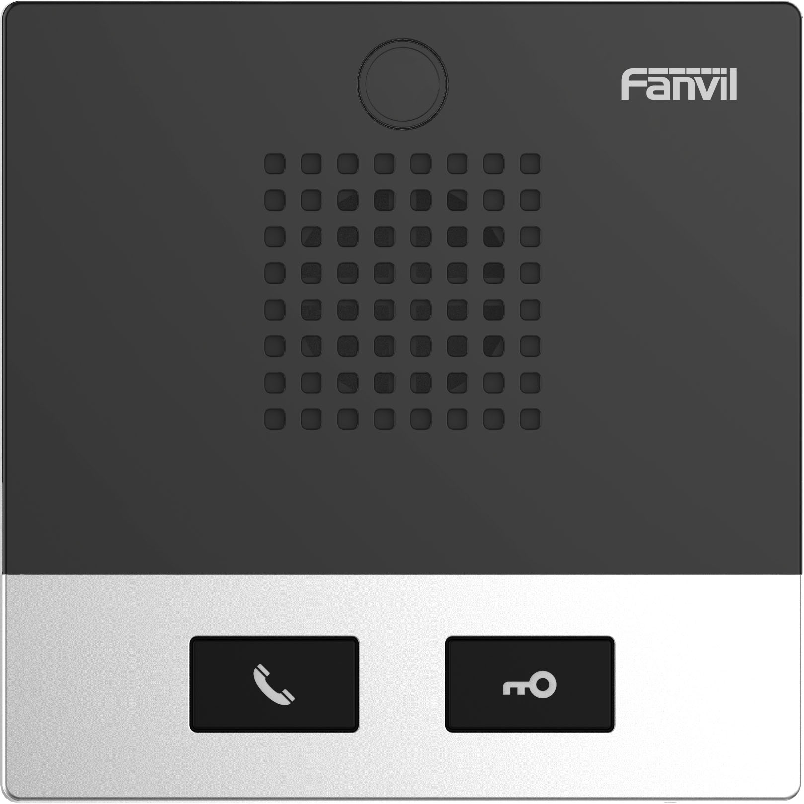Fanvil I10D lyd-intercom system Sort, Rustfrit stål