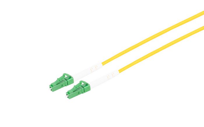 MicroConnect LC-LC OS2 0,5m Simplex APC Fibre patch