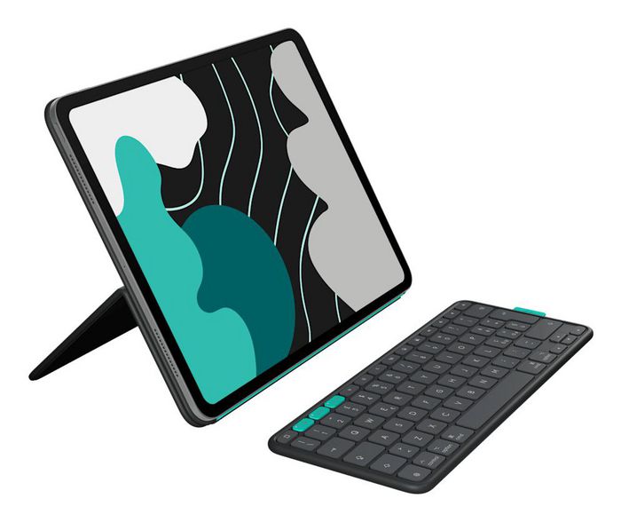 Logitech Flip Folio, Graphite, International English (U.S) for iPad Pro 13-inch (M4), iPad Air 13-inch (M2 & M3)