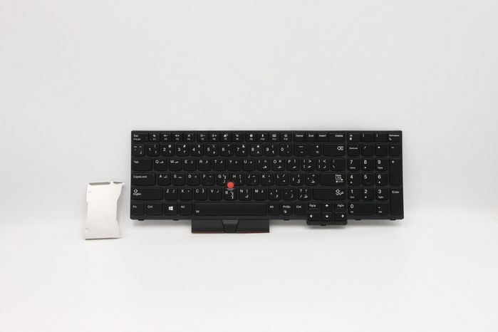 Lenovo Full-size keyboard assembly with numeric keypad, designed for Lenovo computers, easy field replacement unit.
