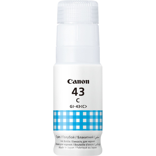 GI-43 C EMB CYAN INK BOTTLE .