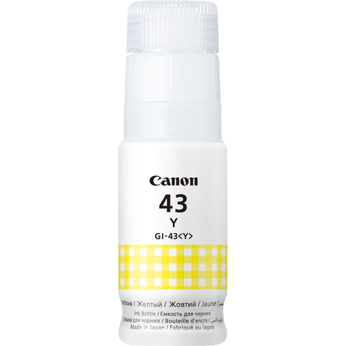 GI-43 Y EMB YELLOW INK BOTTLE .