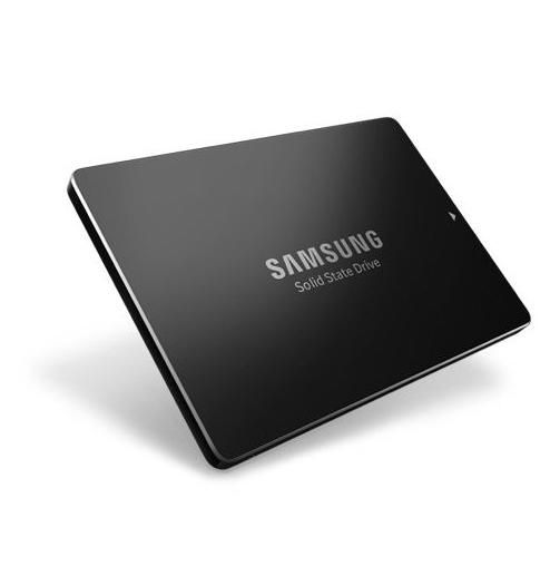 Samsung PM883, Serial ATA 6.0 Gbps, 2.5 inch, 480 GB, Ran. Read 98 KIOPS, Ran. Write 24 KIOPS, 1.3(3yrs),
