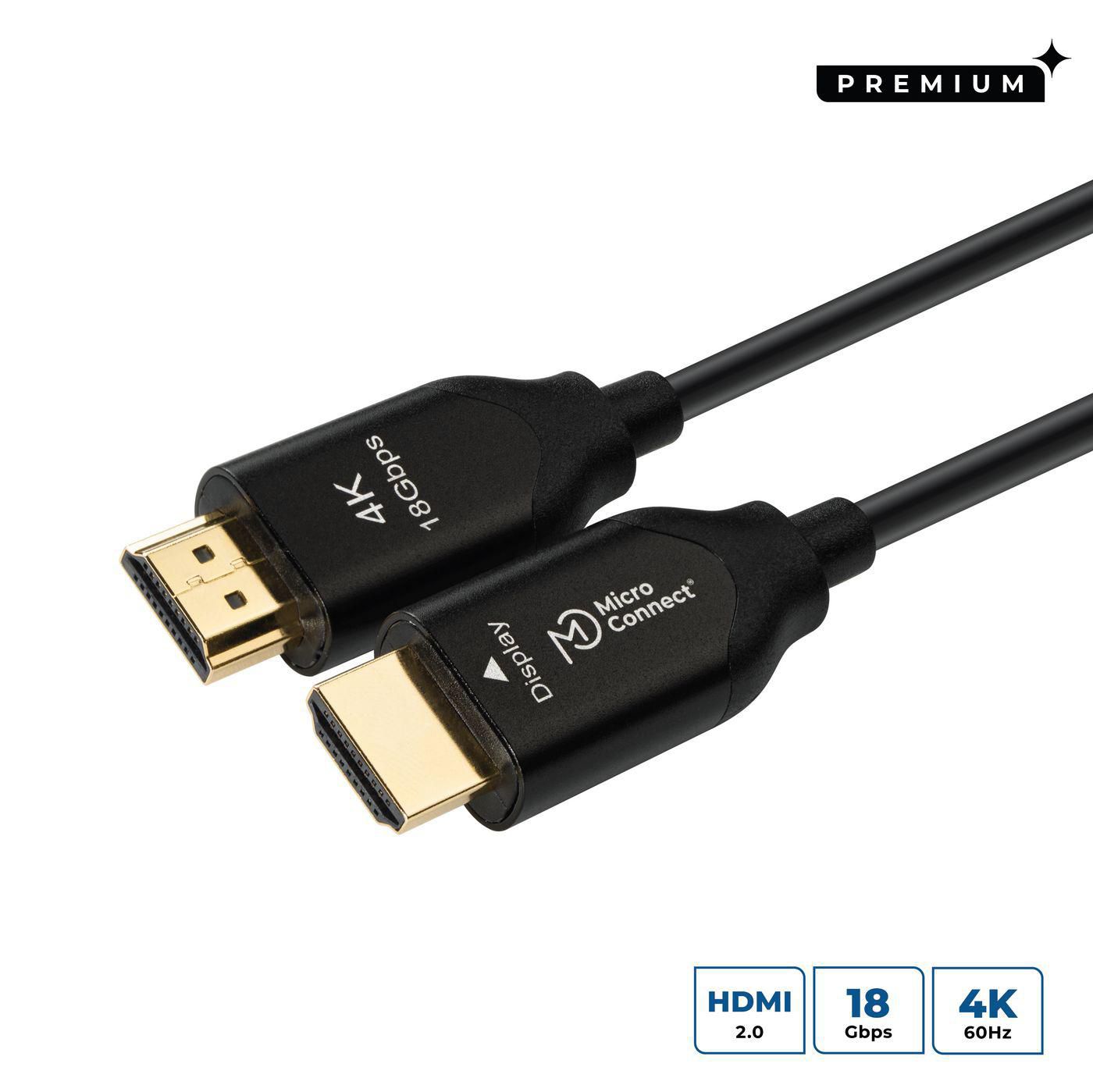 Microconnect Premium Optic HDMI Cable 25m