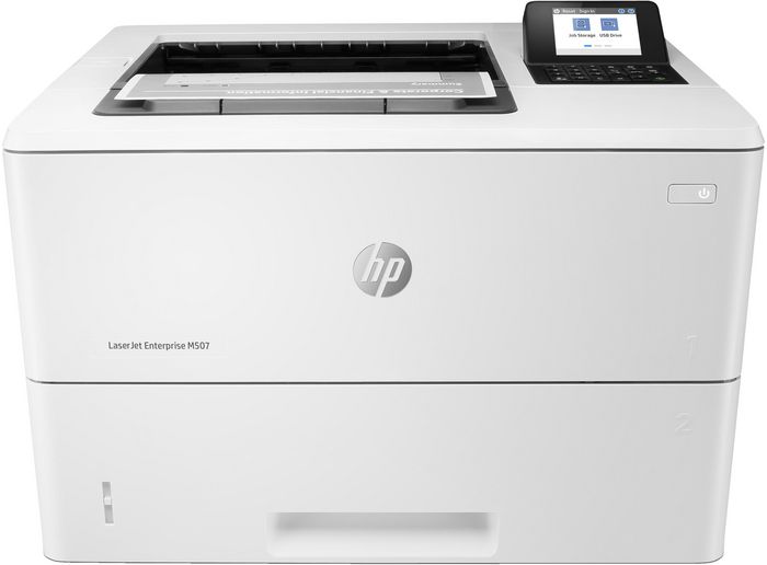 HP LaserJet Enterprise M507dn, Laser, 1200 x 1200dpi, 43ppm, A4, 1.2MHz, 512MB, USB, LCD, 2.7″