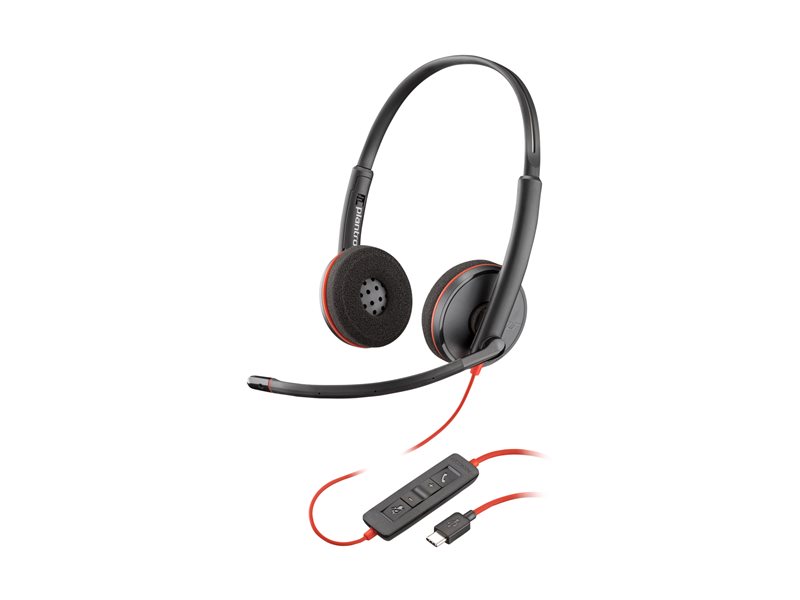 Blackwire 3220 (schwarz, Stereo, USB-C)