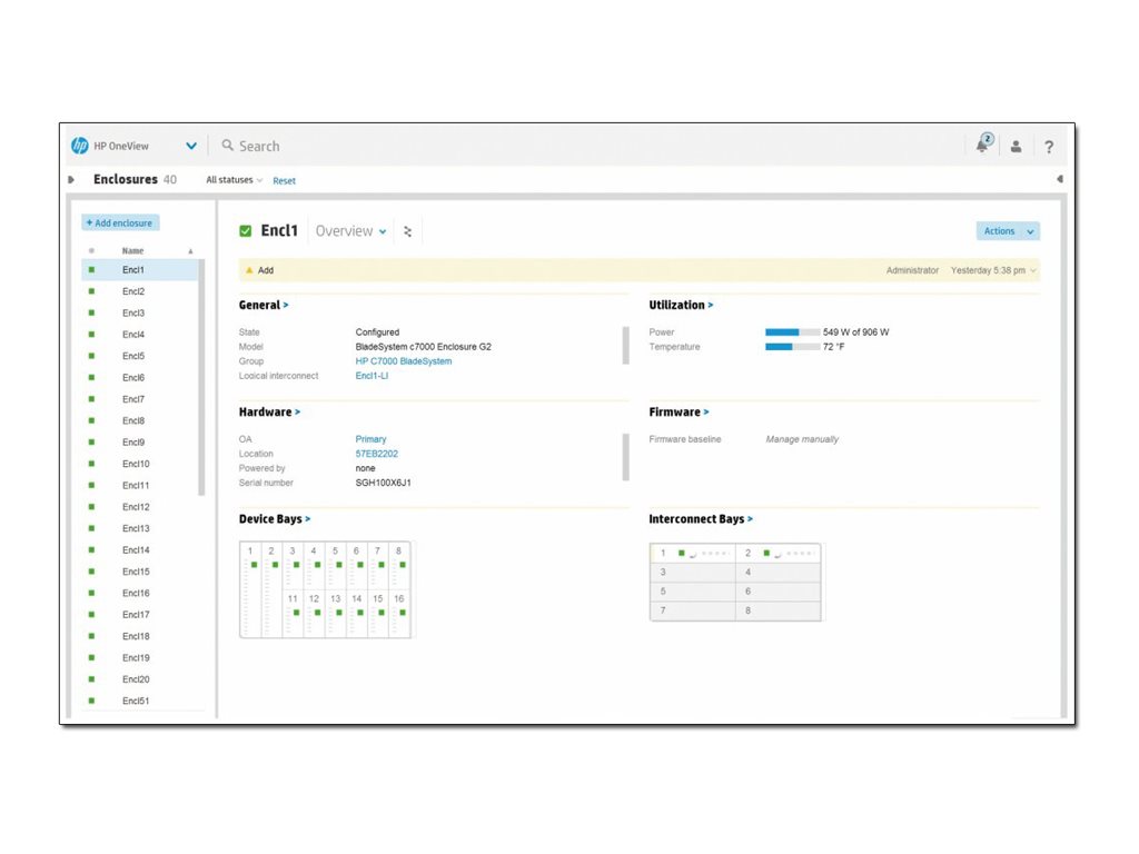 HPE OneView Adv with iLO Adv incl 3yr 24x7 Supp Flex Qty E-LTU. E- and Flex licenses for multiple licenses using one activation key