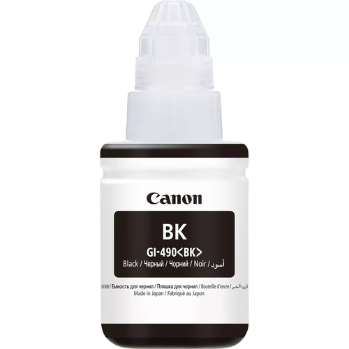 INK GI-490 BK BLACK INK BOTTLE