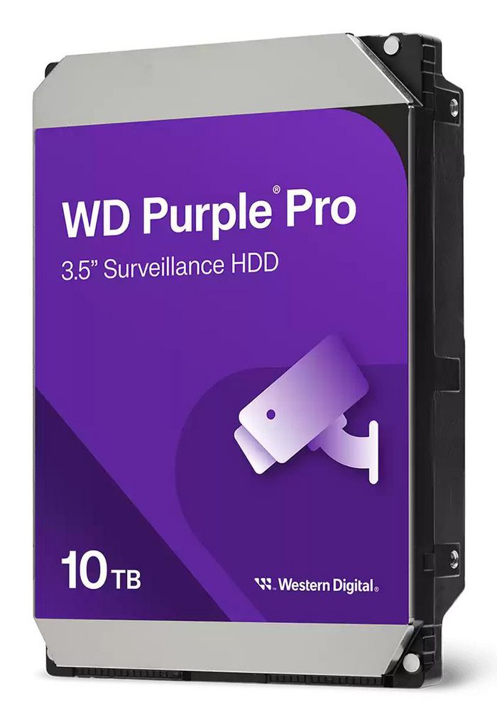 Western Digital Purple Pro Smart Video Hard Drive - 10TB