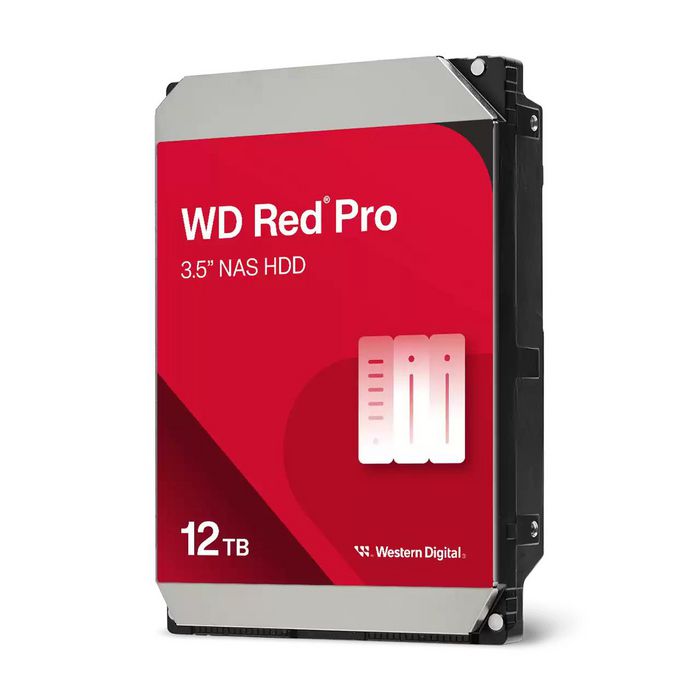 Western Digital WD Red Pro NAS Hard Drive - 12TB