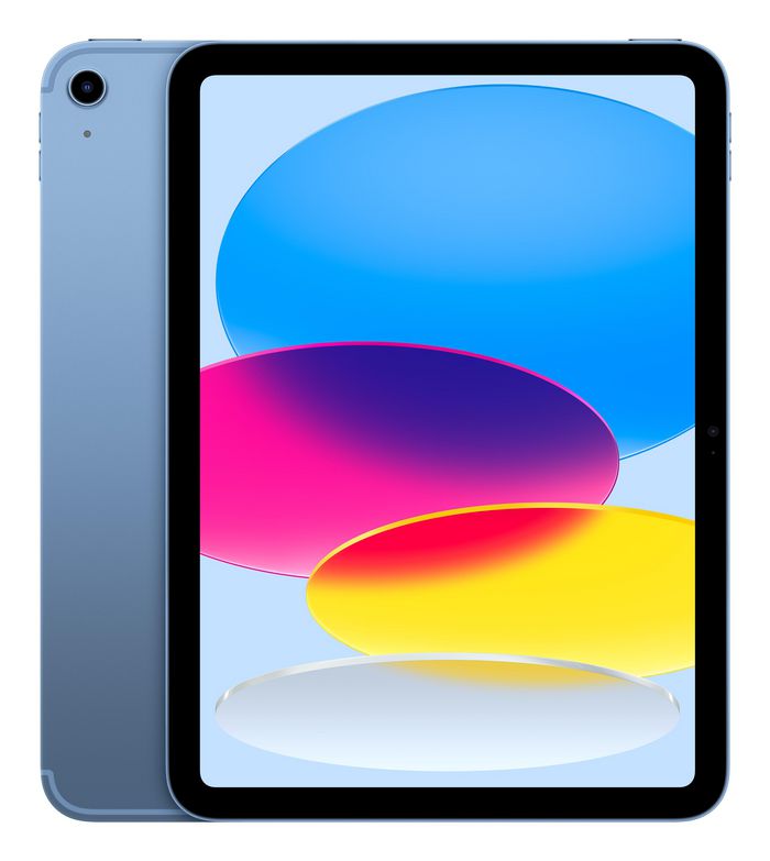 Apple iPad 11", IPS, 2360 x 1640, A16, 512GB, Wi-Fi 6, 5G NR, Bluetooth 5.3, Touch ID, 12MP + 12MP, iPadOS 18