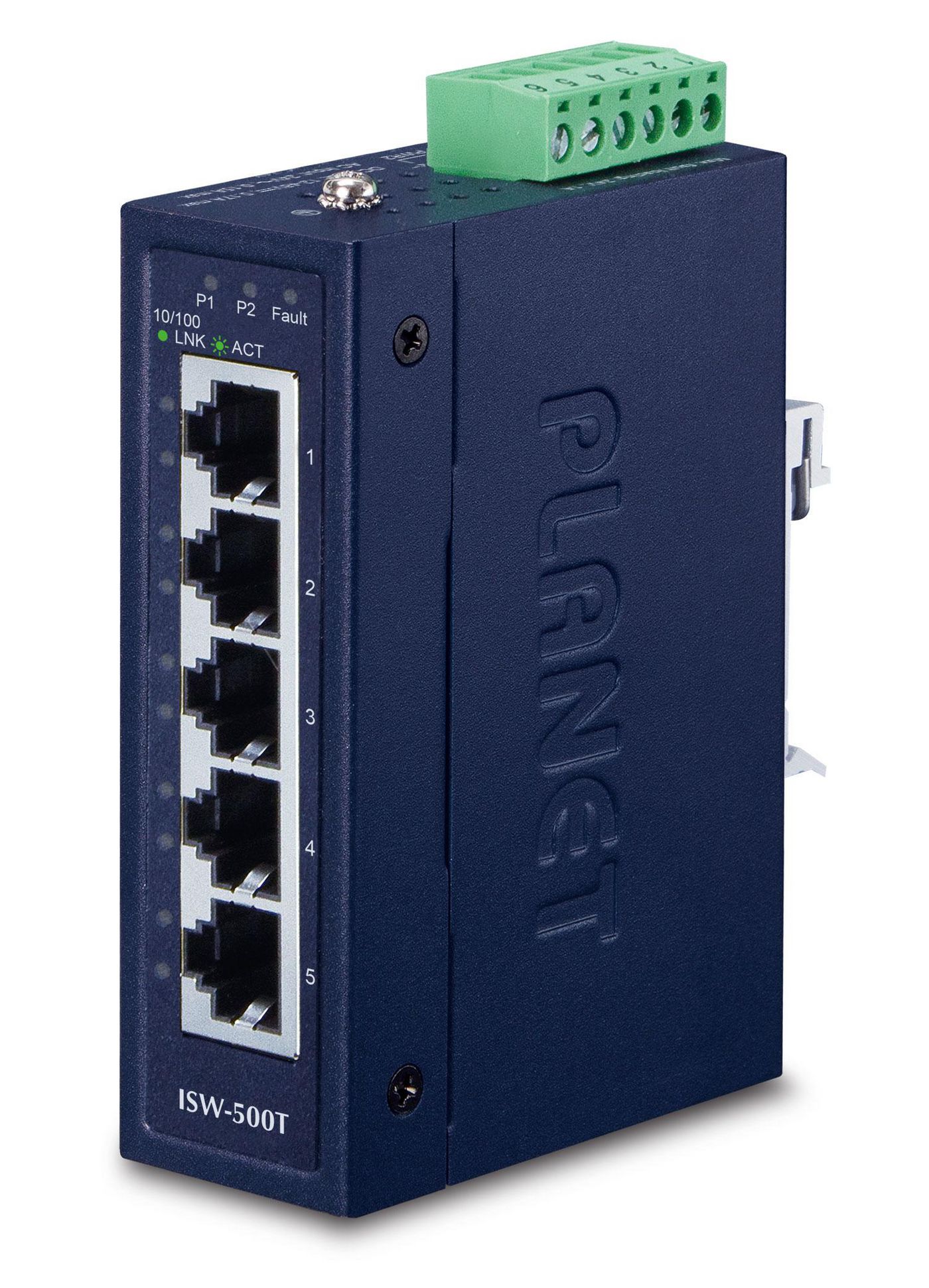 IP30 Compact size 5-Port