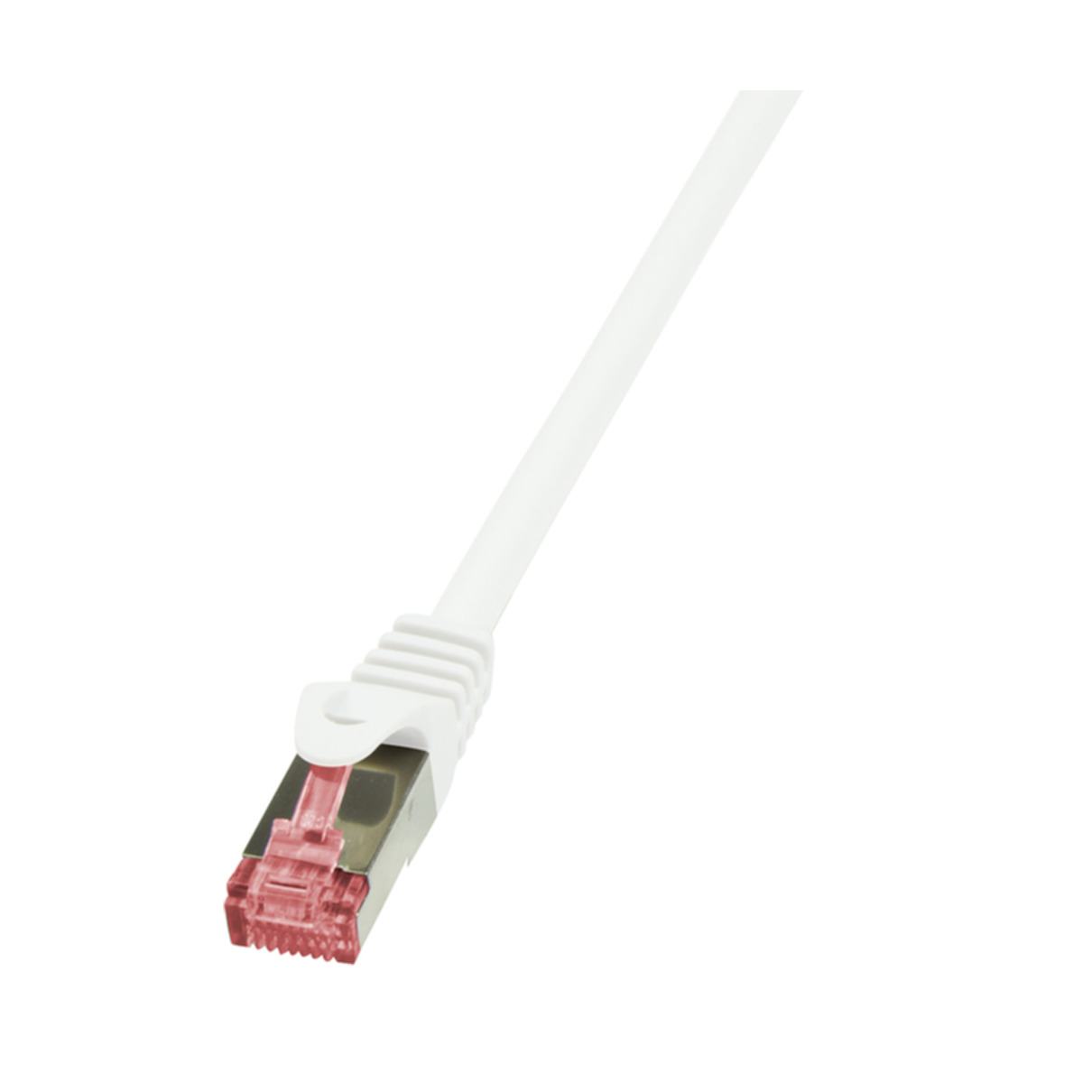 Cable patch cable CAT. 6 20m Logilink White