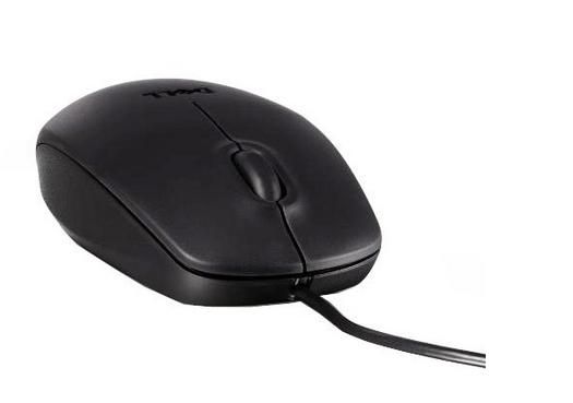 Dell Kit Mouse, USB, 3 Buttons, Optical, Black, Primax Electronics Ltd, (MS116)