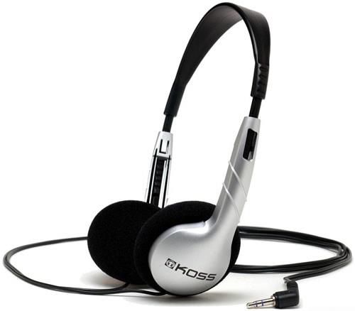 KOSS 80 - 18000Hz, 32ohms, 91db, Silver/Black