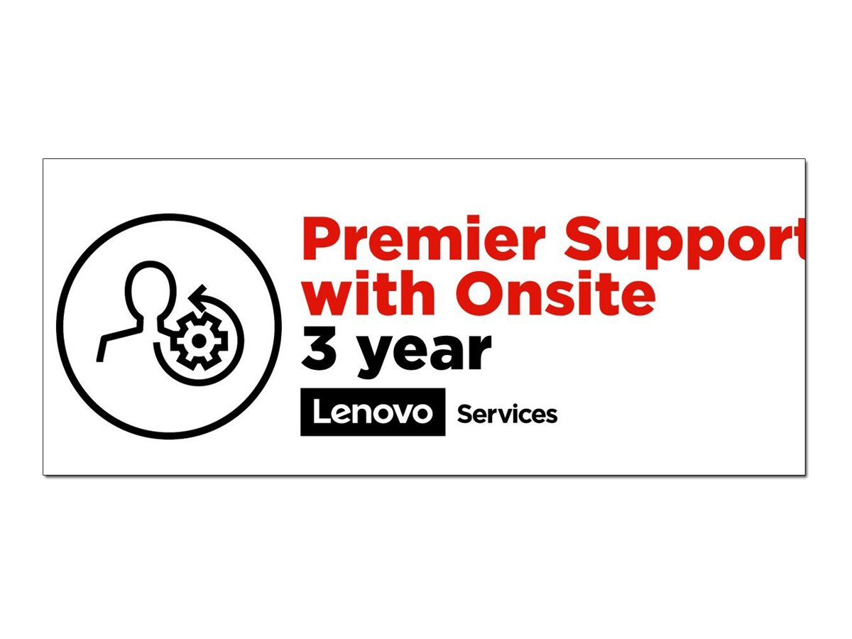 LENOVO 3Y Premier Support with Onsite NBD Upgrade from 1Y Onsite