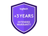 LOGITECH Extended Warranty Extended service agreement 3 years for Large Microsoft Teams Rooms with Tap + Rally Plus
