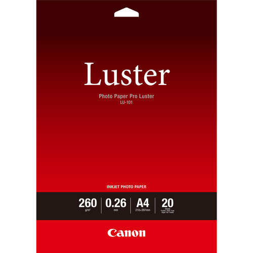 LU-101 A4 20 SHEETS LUSTER PAPER