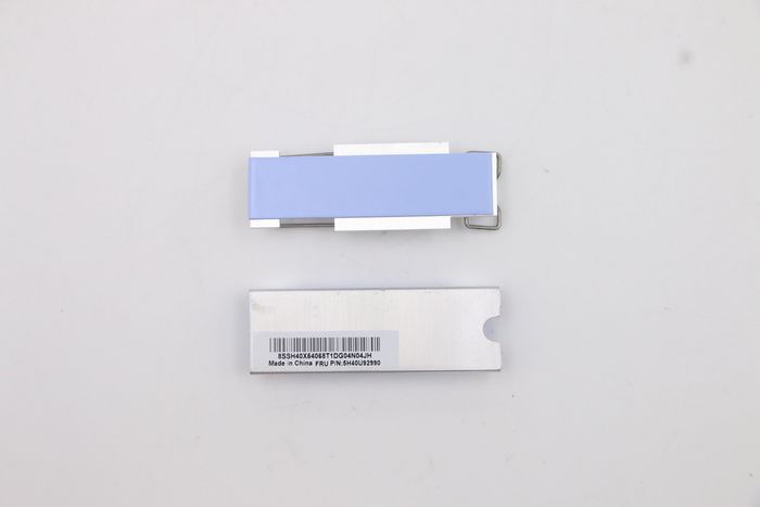 Lenovo M.2 2280 SSD heatsink for Lenovo systems, designed for thermal management, compatible with 10th to 12th Gen CPUs.