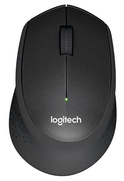 Logitech M330 SILENT PLUS, RF Wireless, Black
