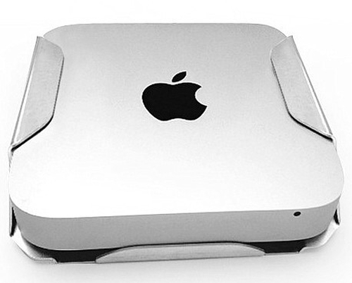 MAC MINI SECURITY MOUNT SILVER .