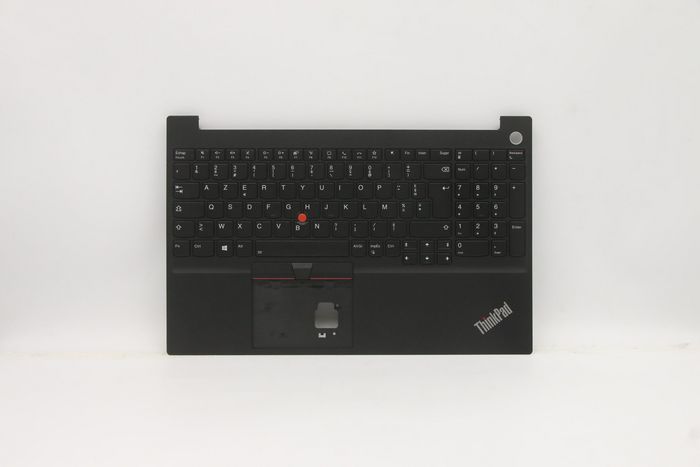 Lenovo Mechanical keyboard assembly for Lenovo Mars 1.0, UK layout, backlit, with fingerprint reader, black finish.