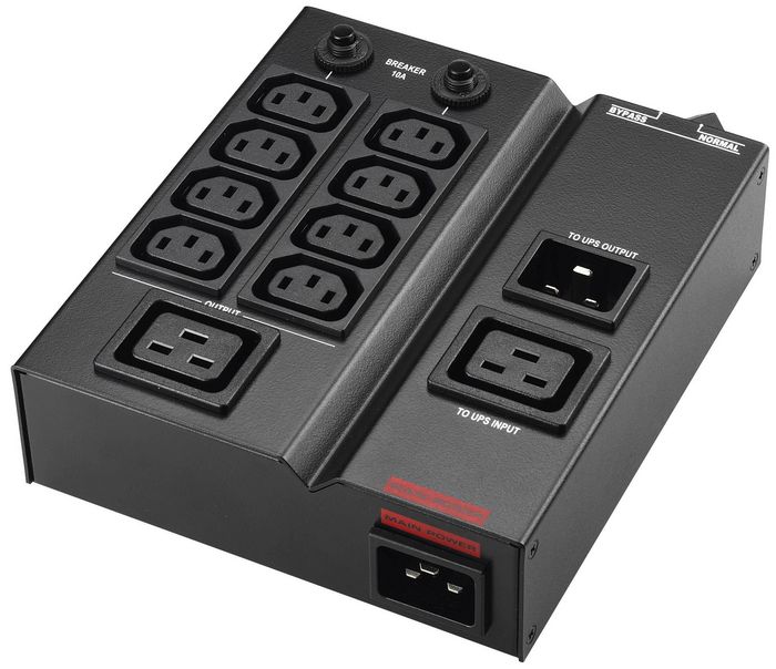 PowerWalker MBS/PDU IEC 1-3kVA, 16 A, 208/220/230/240V, 1.3 kg, black