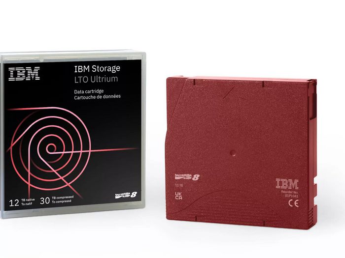 IBM 12 TB native, 30 TB data compression, 2.5:1, 960 m
