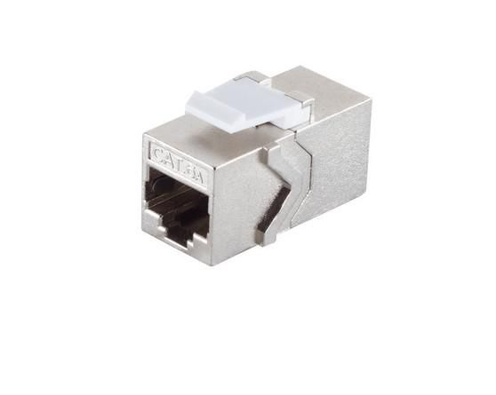 MicroConnect Keystone module CAT6a, STP coupler