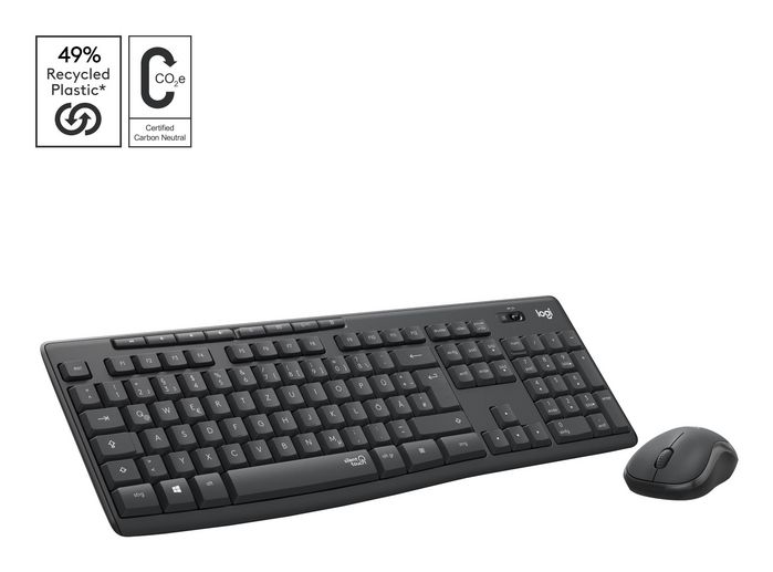 Logitech MK295 Silent Wireless Keyboard and Mouse Combo