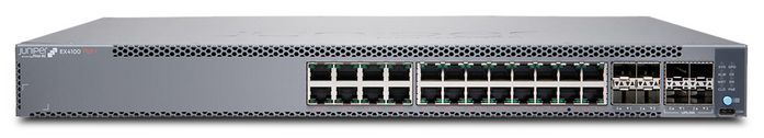 Juniper EX4100-24MP, 24-Port, 351 Mpps, 44.1 x 4.37 x 35 cm