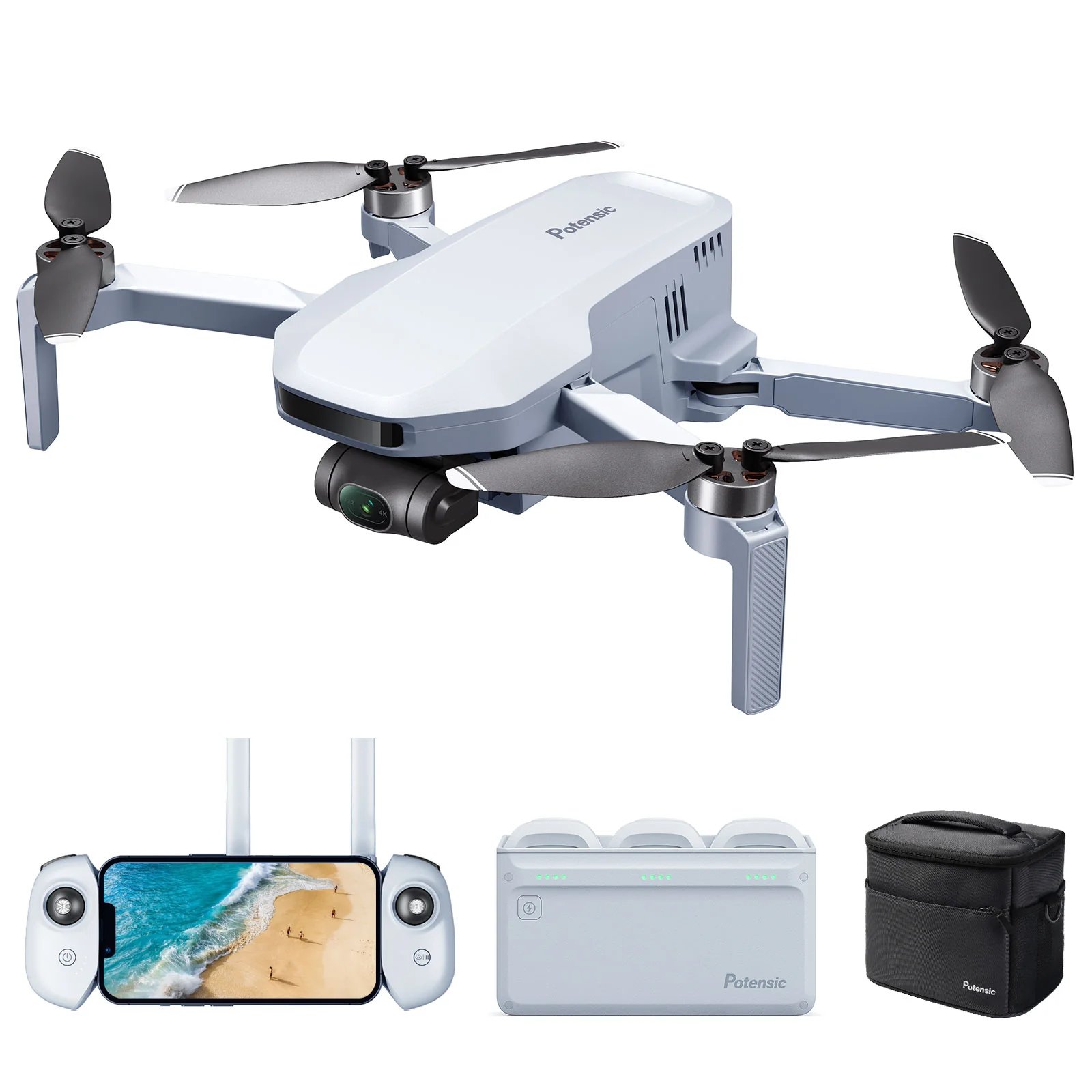 POTENSIC ATOM FULL COMBO FOLDABLE 4K FPV DRONE
