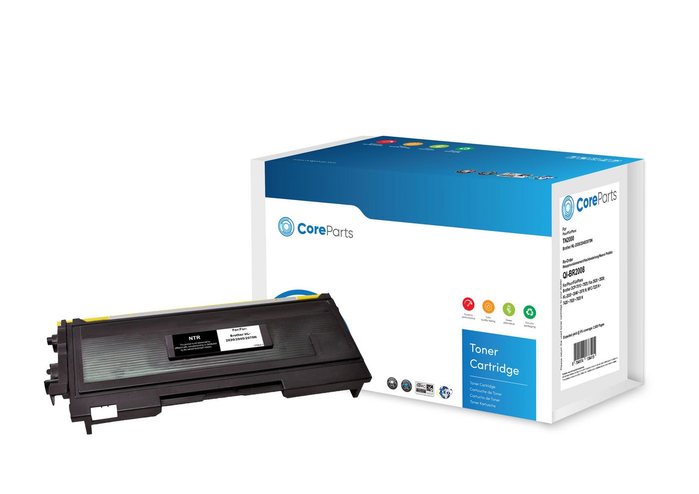 CoreParts Toner Black TN2000