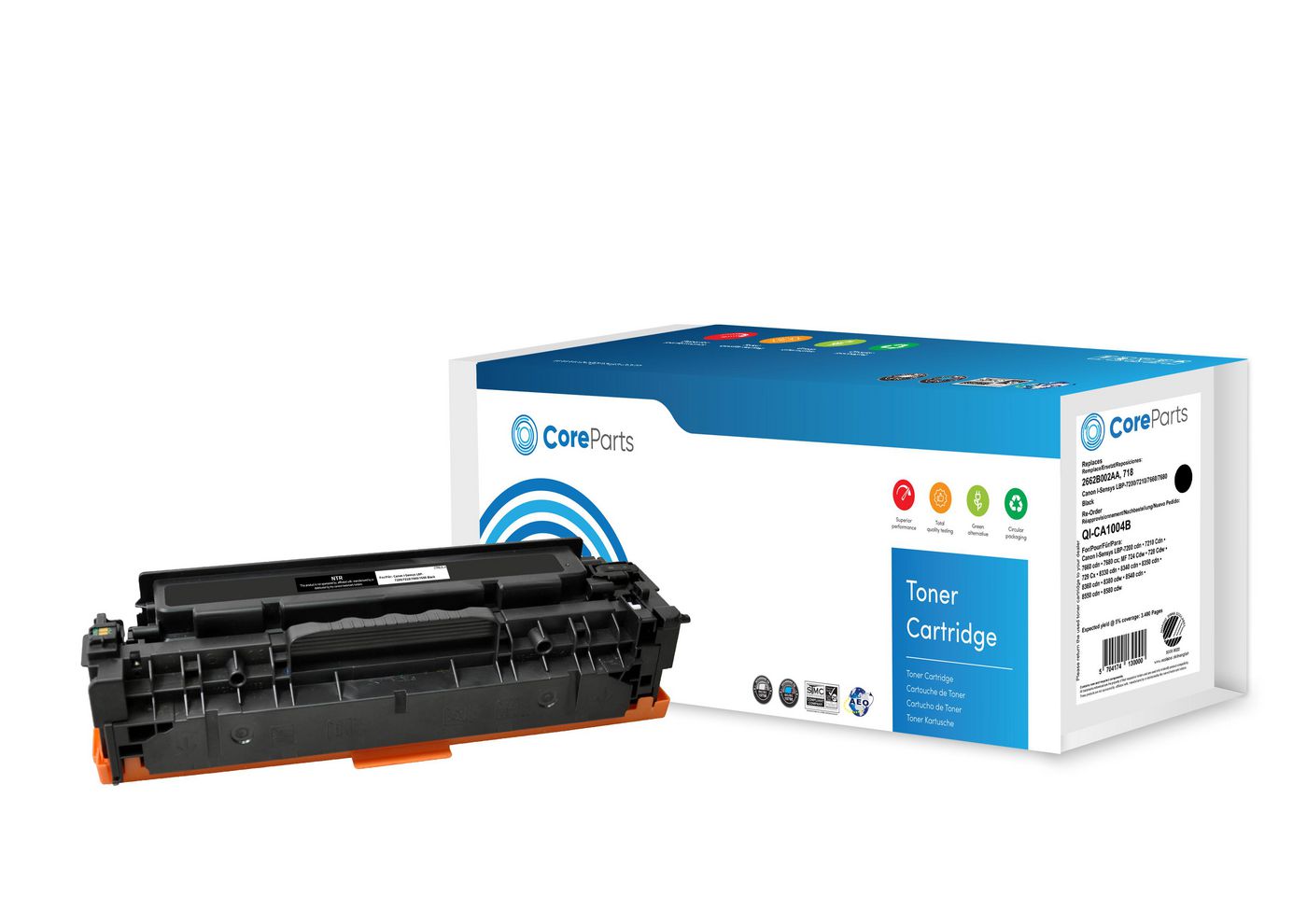 CoreParts Toner Black 2662B002AA