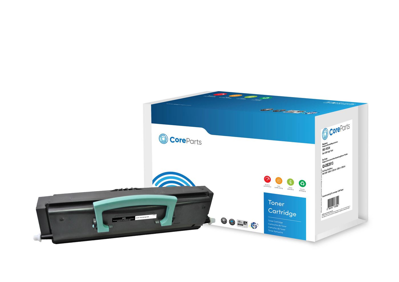 CoreParts Toner Black 593-10334