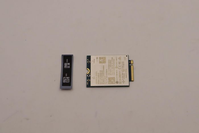 Lenovo Wireless WAN module for laptops, PCIe M.2 interface, compatible with Lenovo ThinkPad L13 Yoga Gen 4 and T14 Gen 3.
