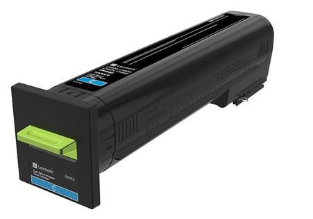 Lexmark CS820, CX82x, CX860 Cyan Return Programme Toner Cartridge
