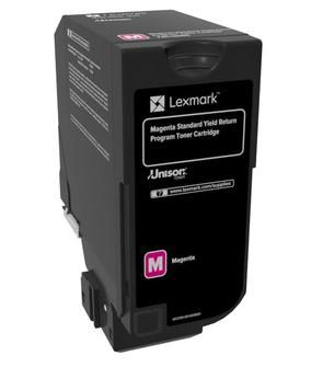 Lexmark 7K Magenta Return Program Toner Cartridge (CS72x, CX725)