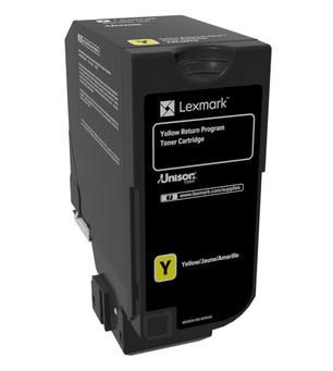 Lexmark CS720, CS725, CX725 Yellow Return Programme Toner Cartridge